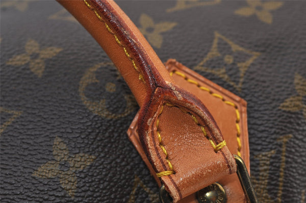 Authentic Louis Vuitton Monogram Speedy 40 Hand Boston Bag M41522 LV 9349I