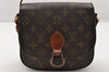 Authentic Louis Vuitton Monogram Saint Cloud MM M51243 Shoulder Cross Bag 9351I