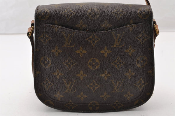 Authentic Louis Vuitton Monogram Saint Cloud MM M51243 Shoulder Cross Bag 9351I