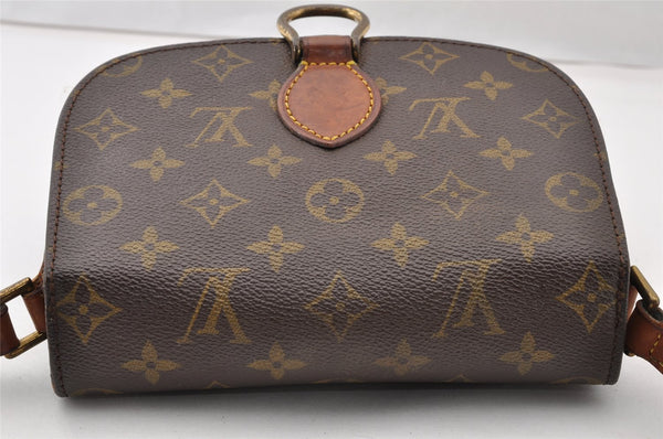 Authentic Louis Vuitton Monogram Saint Cloud MM M51243 Shoulder Cross Bag 9351I