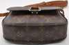 Authentic Louis Vuitton Monogram Saint Cloud MM M51243 Shoulder Cross Bag 9351I
