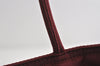 Authentic PRADA Vintage Nylon Tessuto Shoulder Tote Bag Bordeaux Red 9352I