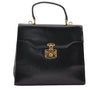 Authentic GUCCI Vintage 2Way Shoulder Hand Bag Purse Leather Black 9353I