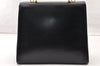 Authentic GUCCI Vintage 2Way Shoulder Hand Bag Purse Leather Black 9353I