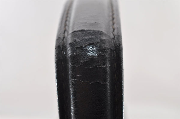 Authentic GUCCI Vintage 2Way Shoulder Hand Bag Purse Leather Black 9353I