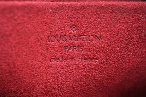 Auth Louis Vuitton Monogram Multicolor Trousse Wapiti Pouch M58033 White 9355I