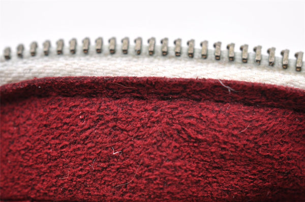 Auth Louis Vuitton Monogram Multicolor Trousse Wapiti Pouch M58033 White 9355I