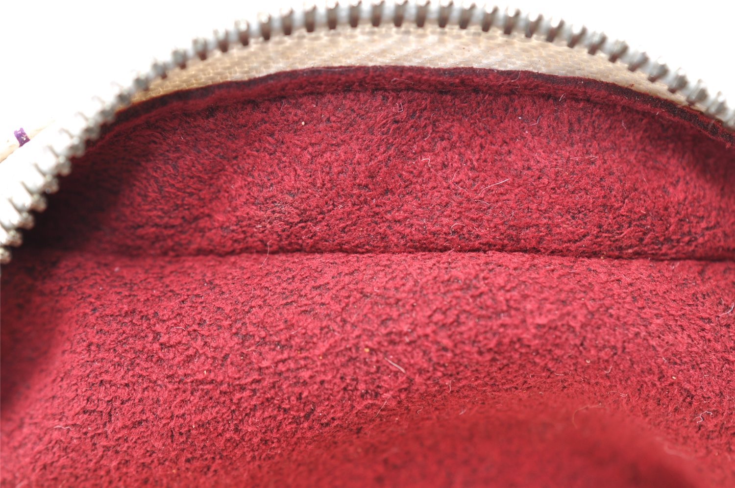 Auth Louis Vuitton Monogram Multicolor Trousse Wapiti Pouch M58033 White 9355I