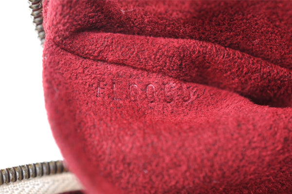 Auth Louis Vuitton Monogram Multicolor Trousse Wapiti Pouch M58033 White 9355I