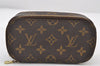 Authentic Louis Vuitton Monogram Trousse Blush PM Cosmetic Pouch M47510 LV 9356I