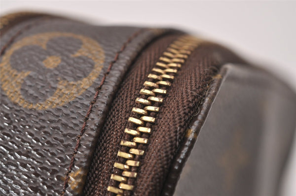 Authentic Louis Vuitton Monogram Trousse Blush PM Cosmetic Pouch M47510 LV 9356I