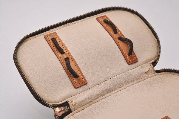 Authentic Louis Vuitton Monogram Trousse Blush PM Cosmetic Pouch M47510 LV 9356I