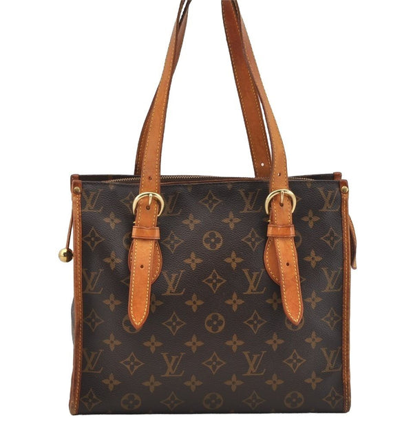 Authentic Louis Vuitton Monogram Popincourt Haut Shoulder Bag M40007 LV 9358I
