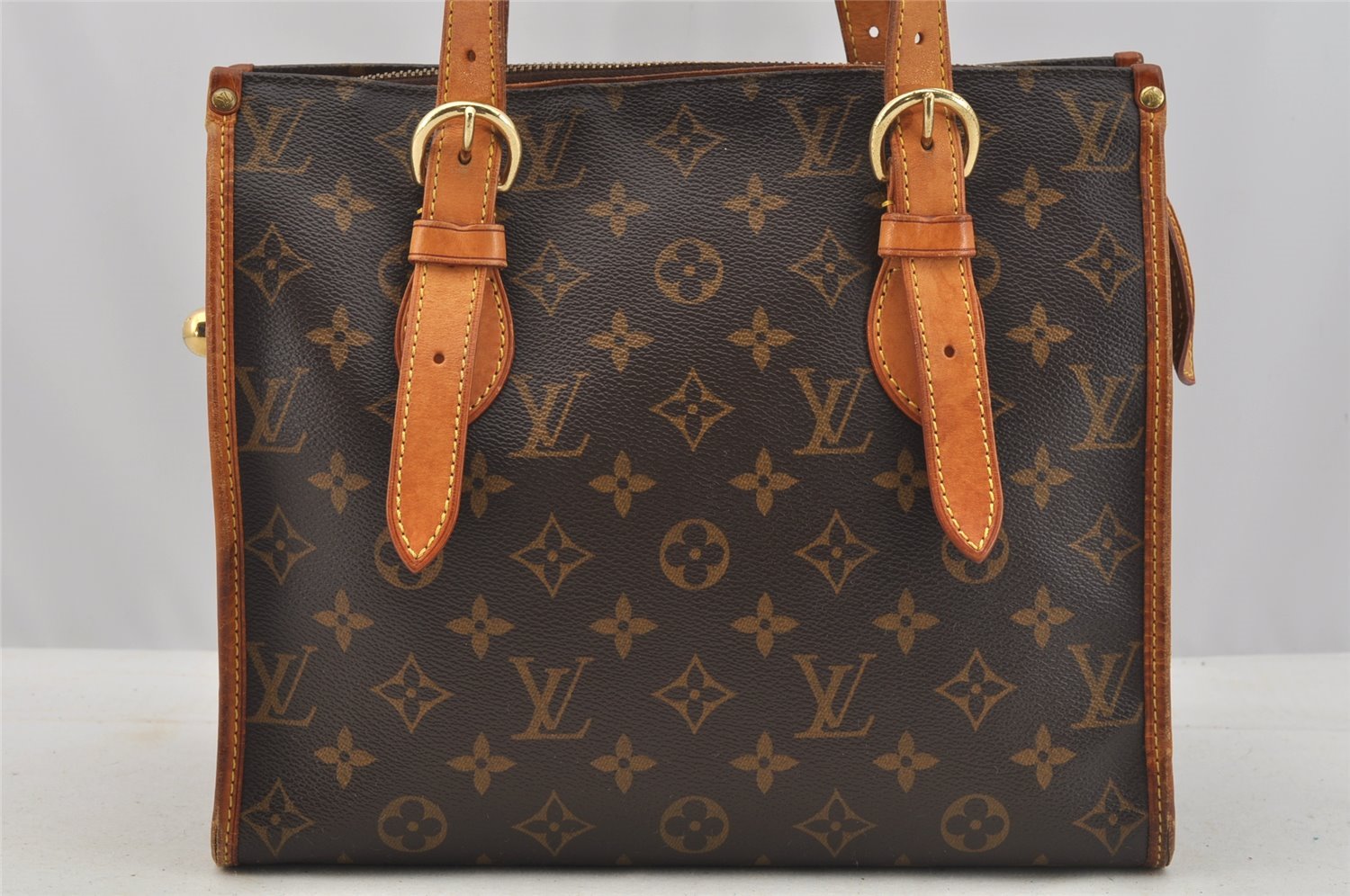 Authentic Louis Vuitton Monogram Popincourt Haut Shoulder Bag M40007 LV 9358I