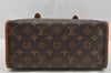 Authentic Louis Vuitton Monogram Popincourt Haut Shoulder Bag M40007 LV 9358I