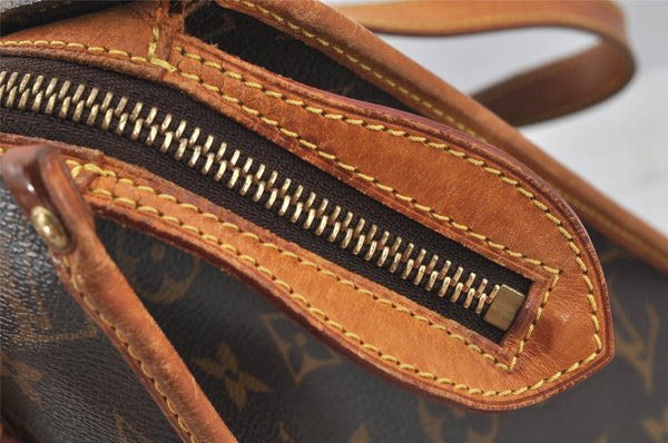 Authentic Louis Vuitton Monogram Popincourt Haut Shoulder Bag M40007 LV 9358I