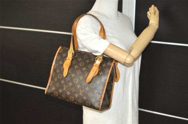 Authentic Louis Vuitton Monogram Popincourt Haut Shoulder Bag M40007 LV 9358I