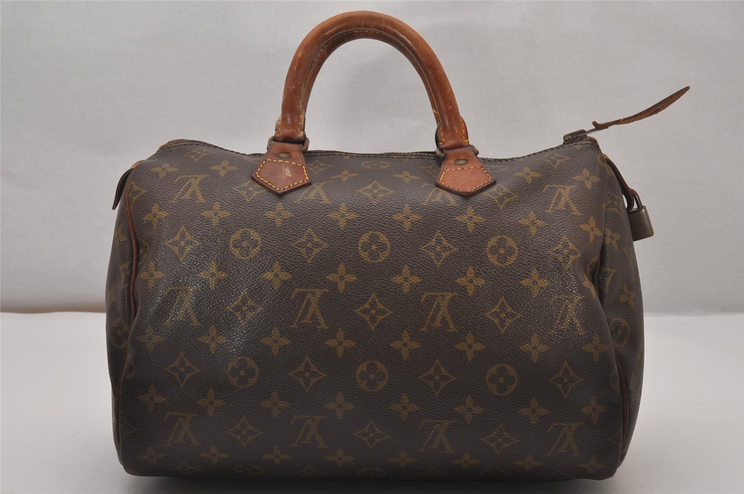 Authentic Louis Vuitton Monogram Speedy 30 Hand Boston Bag Old Model LV 9359I