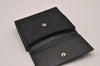 Authentic GUCCI Jackie Bifold Wallet Purse GG Canvas Leather 05474 Black 9360I