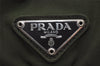 Authentic PRADA Vintage Nylon Tessuto Leather Backpack Khaki Green 9361I