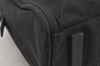 Authentic PRADA Vintage Nylon Tessuto Leather Tote Hand Bag Purse Black 9364I