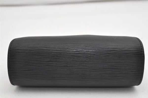 Authentic Louis Vuitton Epi Dauphine Cosmetic Pouch Black M48442 LV Junk 9365I