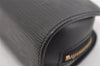 Authentic Louis Vuitton Epi Dauphine Cosmetic Pouch Black M48442 LV Junk 9365I