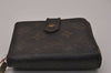 Authentic Louis Vuitton Monogram Bifold Long Wallet Purse 2Set Brown LV 9366I