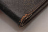 Authentic Louis Vuitton Monogram Bifold Long Wallet Purse 2Set Brown LV 9366I