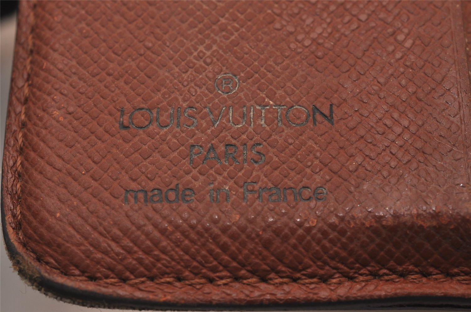 Authentic Louis Vuitton Monogram Bifold Long Wallet Purse 2Set Brown LV 9366I