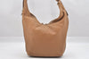 Authentic GUCCI Vintage Shoulder Hand Bag Purse Leather 0014288 Brown 9367I