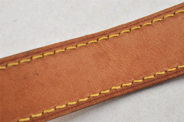 Authentic Louis Vuitton Leather Shoulder Strap Beige 36-43.3" LV 9369I