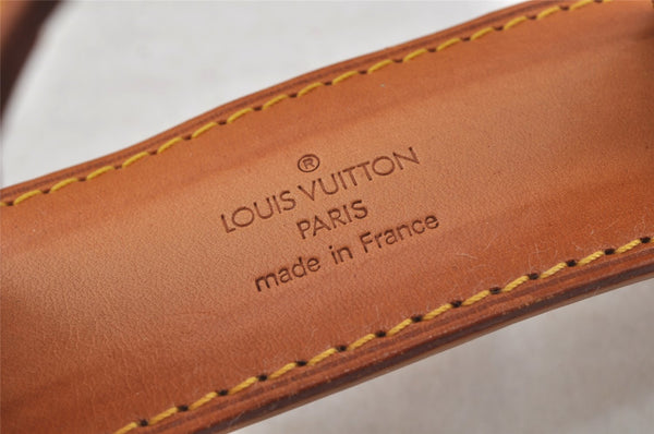 Authentic Louis Vuitton Leather Shoulder Strap Beige 36-43.3" LV 9369I