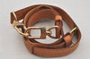 Authentic Louis Vuitton Leather Shoulder Strap Beige 36-43.3" LV 9369I