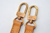 Authentic Louis Vuitton Leather Shoulder Strap Beige 39.4" LV 9370I