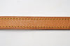 Authentic Louis Vuitton Leather Shoulder Strap Beige 39.4" LV 9370I