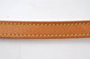 Authentic Louis Vuitton Leather Shoulder Strap Beige 39.4" LV 9370I