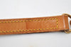 Authentic Louis Vuitton Leather Shoulder Strap Beige 39.4" LV 9370I