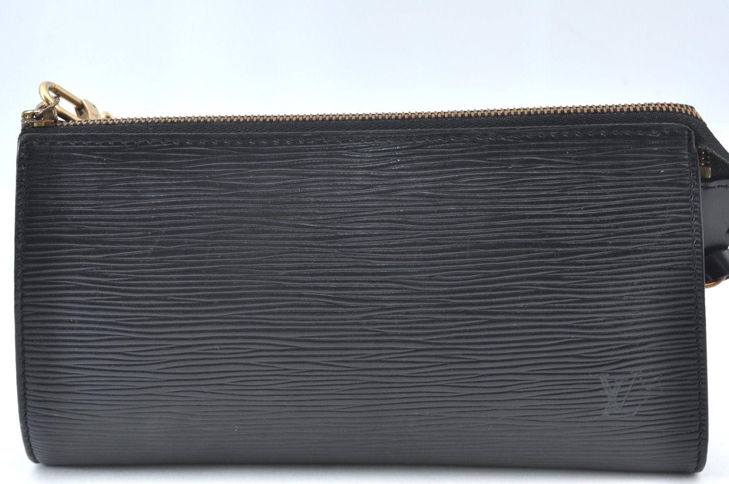 Authentic Louis Vuitton Epi Pochette Accessoires Pouch Black M52952 LV 9371H
