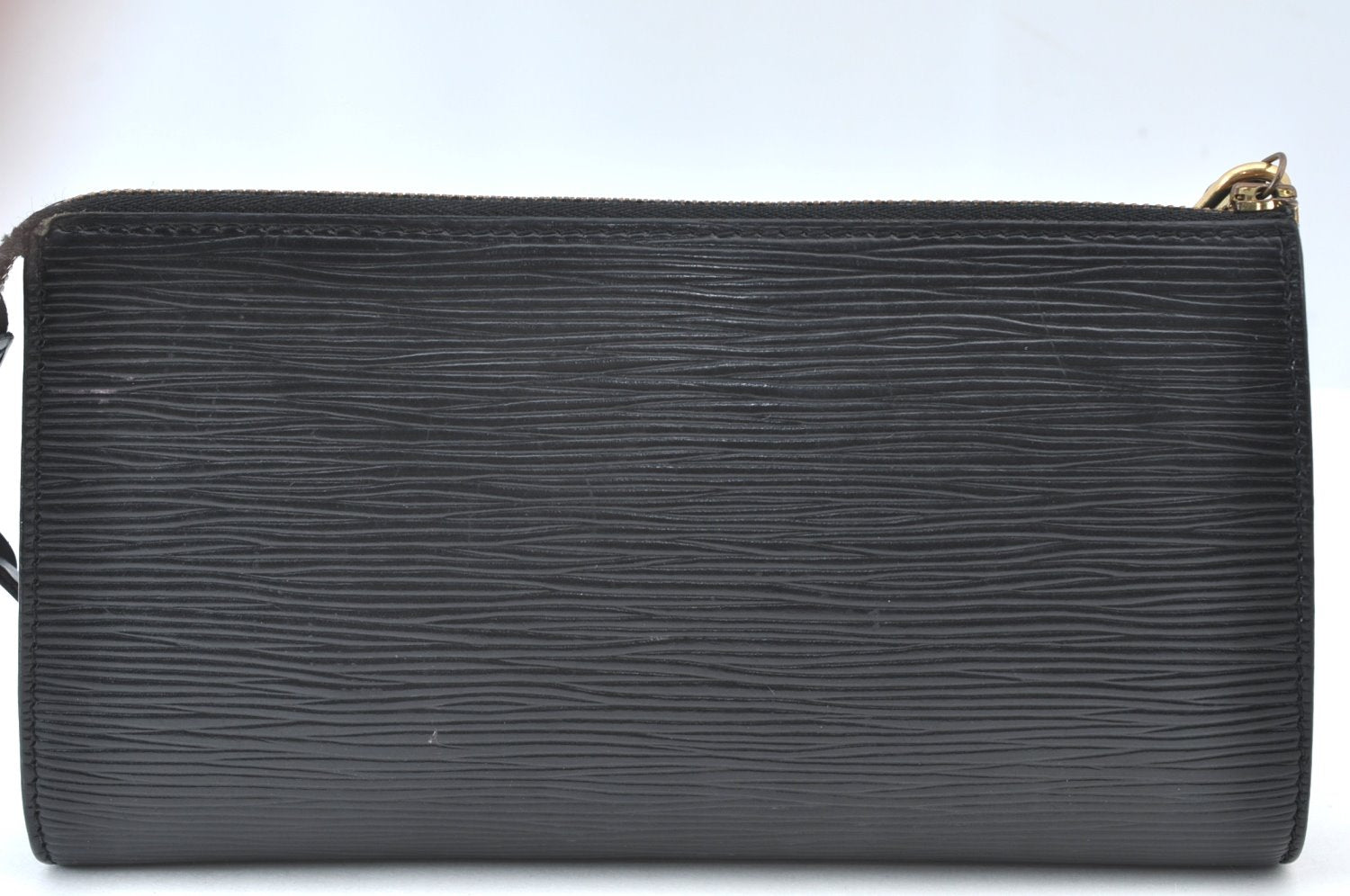 Authentic Louis Vuitton Epi Pochette Accessoires Pouch Black M52952 LV 9371H