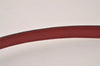 Authentic Louis Vuitton Leather Shoulder Strap Red 40.9-48" LV 9371I