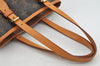 Authentic Louis Vuitton Monogram Bucket PM Shoulder Tote Bag M42238 Junk 9371J