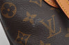 Authentic Louis Vuitton Monogram Bucket PM Shoulder Tote Bag M42238 Junk 9371J