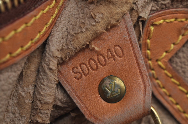 Authentic Louis Vuitton Monogram Bucket PM Shoulder Tote Bag M42238 Junk 9371J