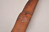 Authentic Louis Vuitton Leather Shoulder Strap Beige 43.3-50" LV 9373I