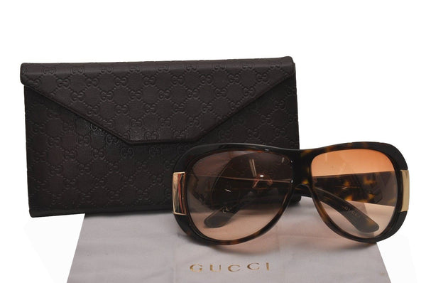 Authentic GUCCI Vintage Sunglasses Tortoise Shell GG 3063/S Plastic Brown 9379I