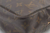 Auth Louis Vuitton Monogram Trousse Toilette 28 Clutch Hand Bag M47522 LV 9380J