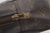 Auth Louis Vuitton Monogram Trousse Toilette 28 Clutch Hand Bag M47522 LV 9380J