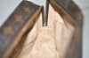 Auth Louis Vuitton Monogram Trousse Toilette 28 Clutch Hand Bag M47522 LV 9380J