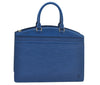 Authentic Louis Vuitton Epi Riviera Hand Bag Blue M48185 LV Junk 9382G